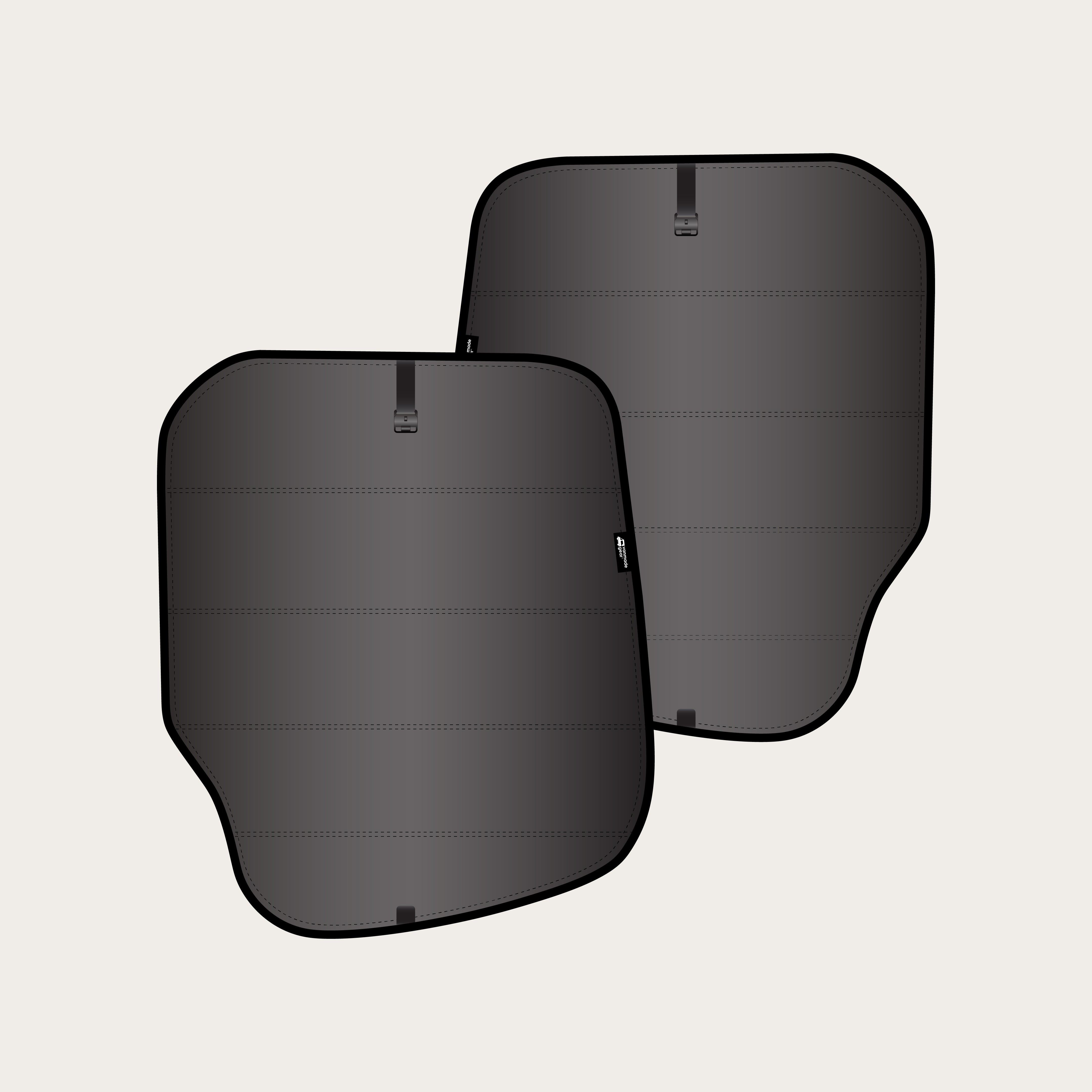 Sprinter 2007–2018 - Rear Door Shades (set) – Vanmade Gear