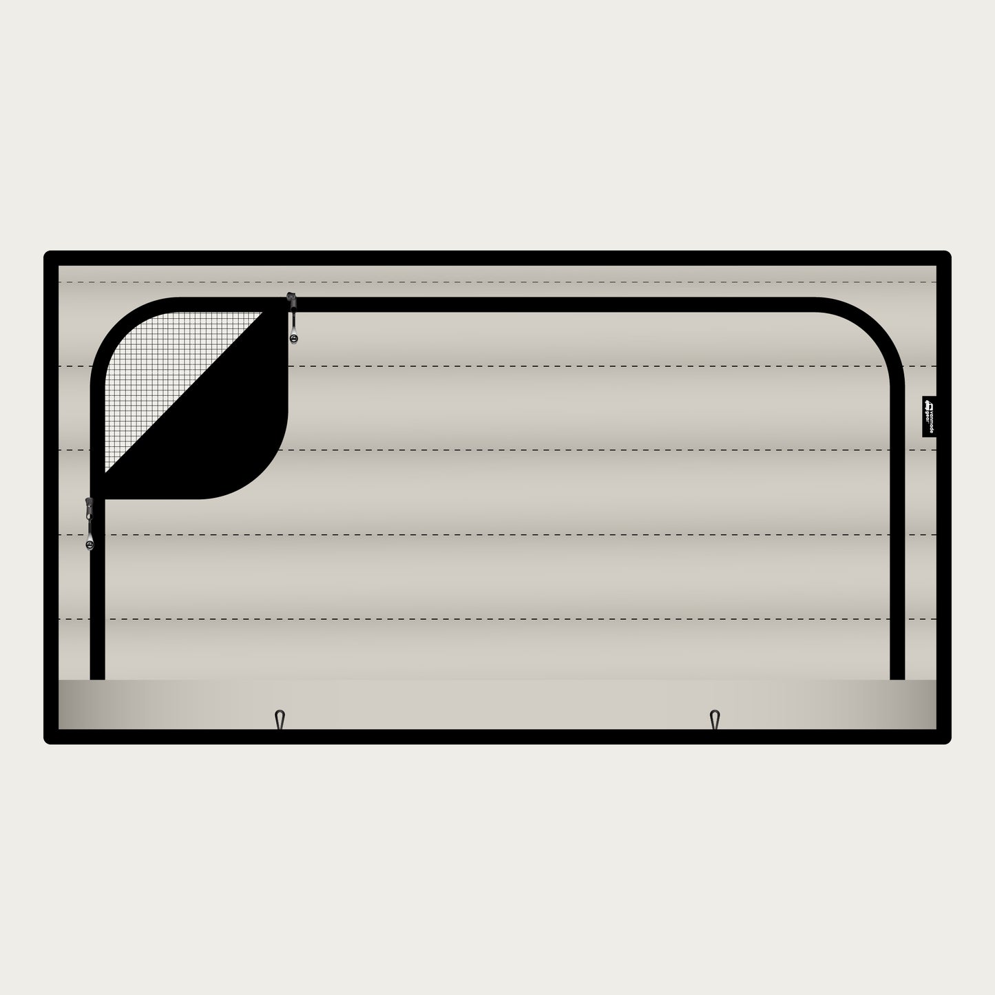 Promaster Travato - Bed Window Zipper Shade Series