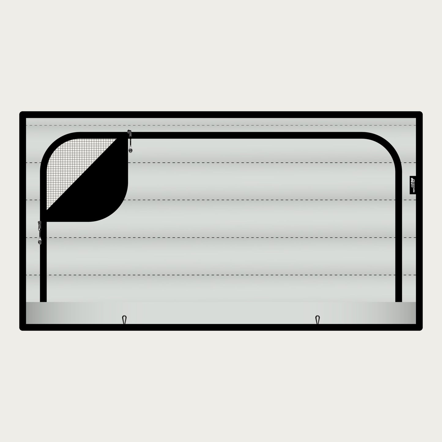 Promaster Travato - Bed Window Zipper Shade Series