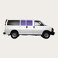 Chevy Express - Side Barn Door Shades (set)