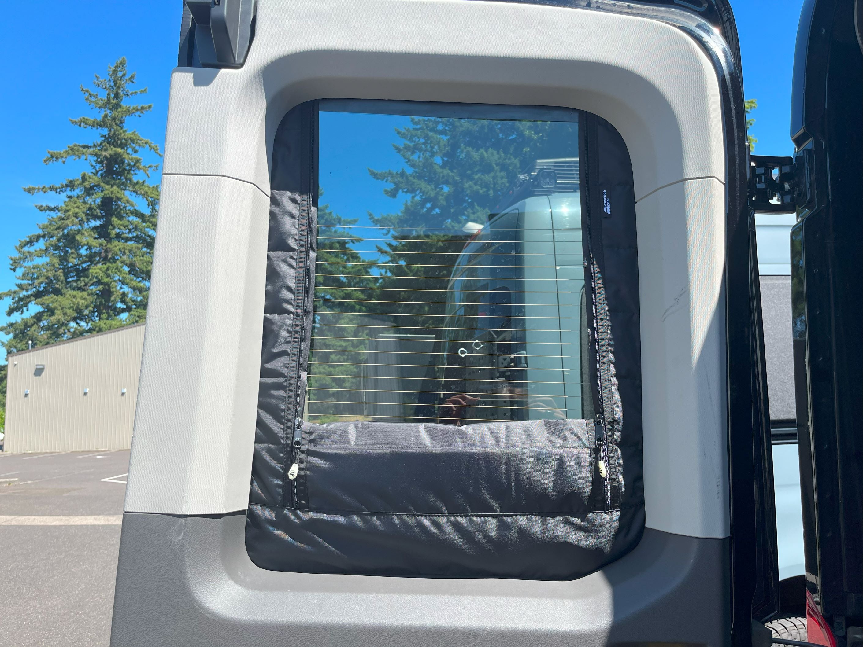 Transit Passenger Van - Rear Door Shades (set) – Vanmade Gear