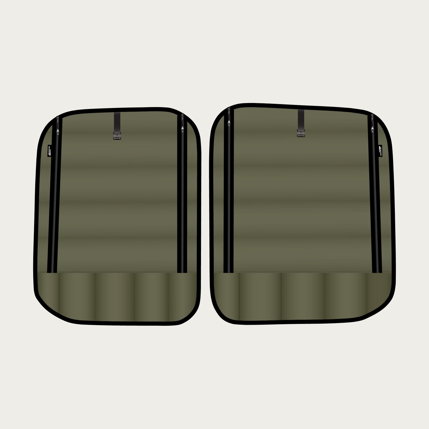 Transit 2015+ Rear Doors (set) Zipper Series