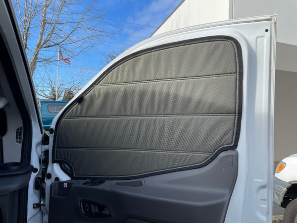 Clearance Low Roof Transit - Front Door Shades (set)