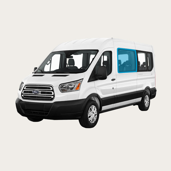 TRANSIT PASSENGER VAN -  DRIVER'S MID PANEL (1ST ROW) SHADE