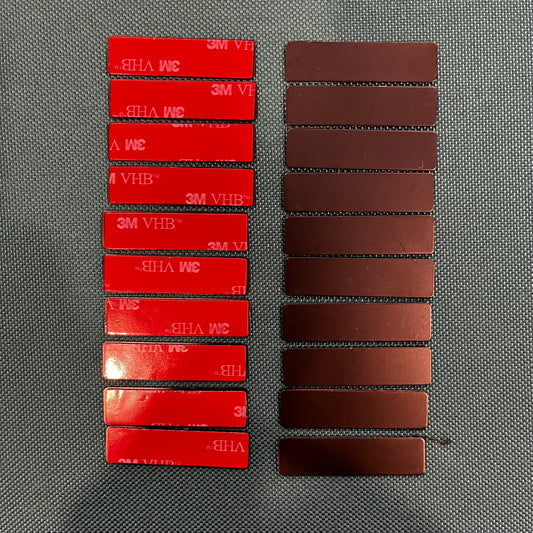 VHB Backed Steel Mounting Tabs (20pc)