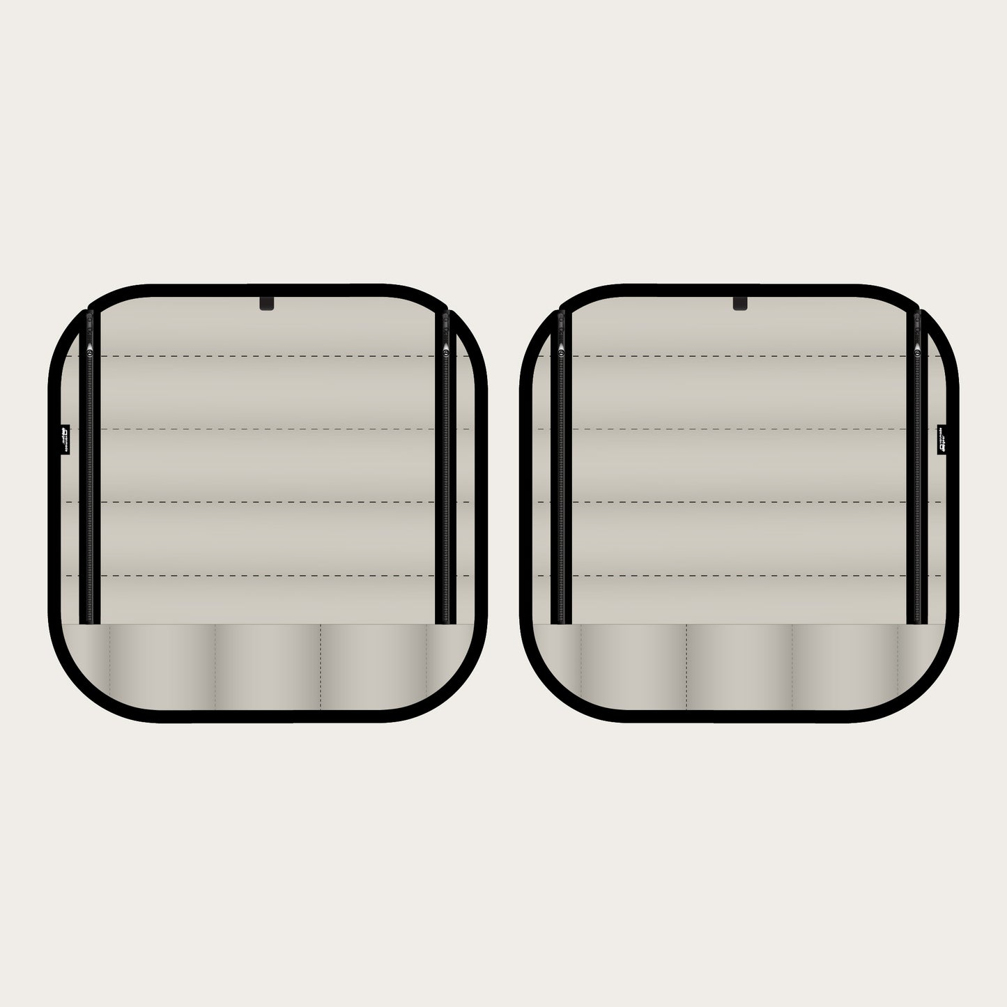 Promaster - Rear Doors (set) Zipper Series
