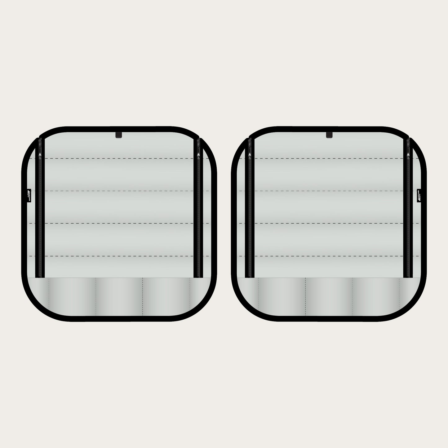 Promaster - Rear Doors (set) Zipper Series