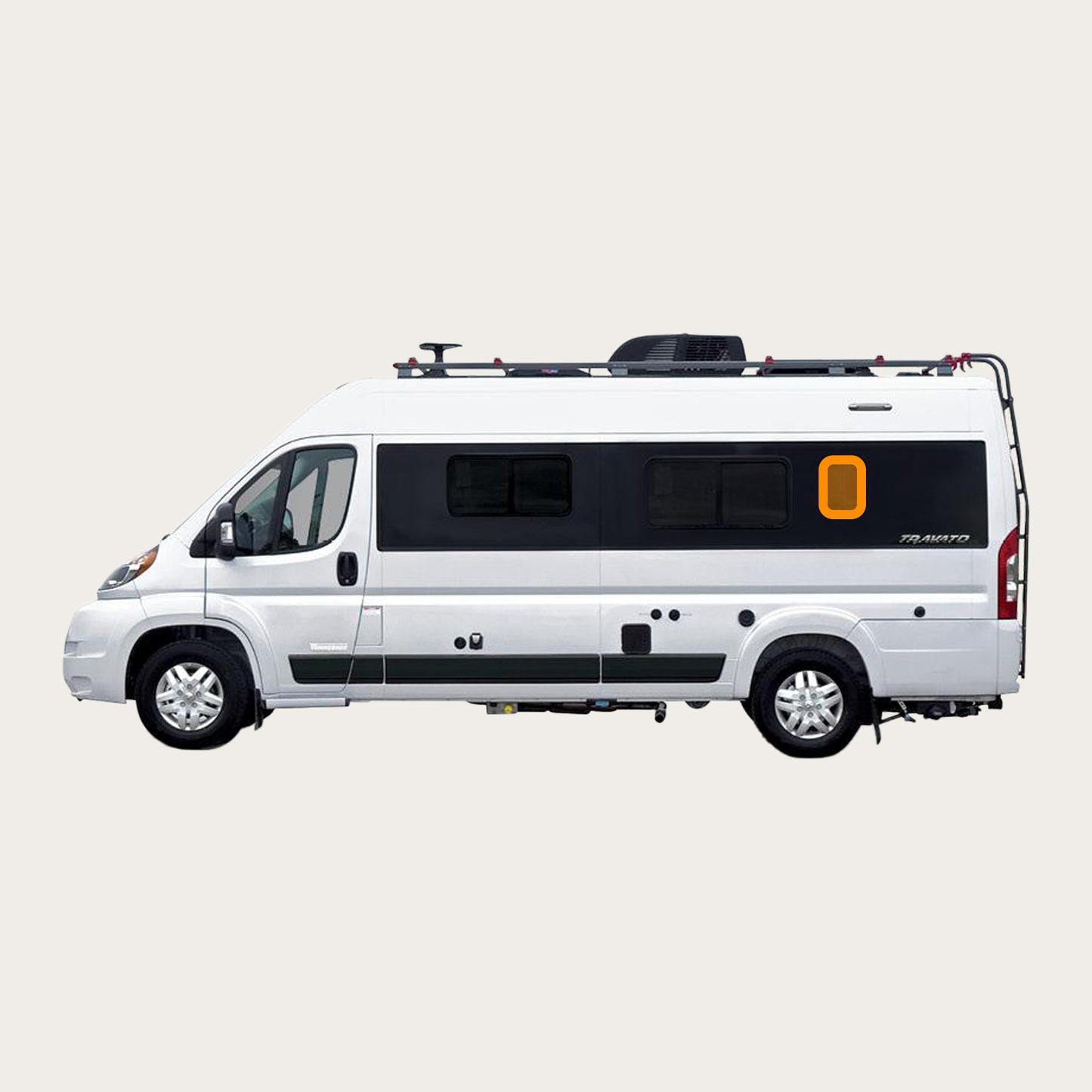 Promaster - Small Bed Window Cover for Travato K