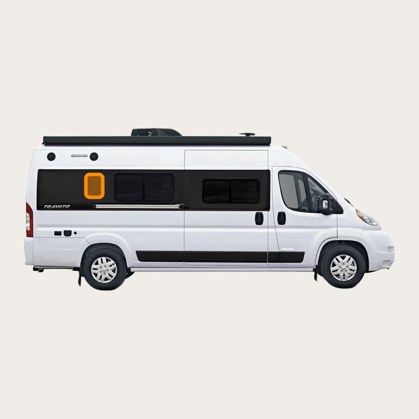 Promaster - Small Bed Window Cover for Travato K