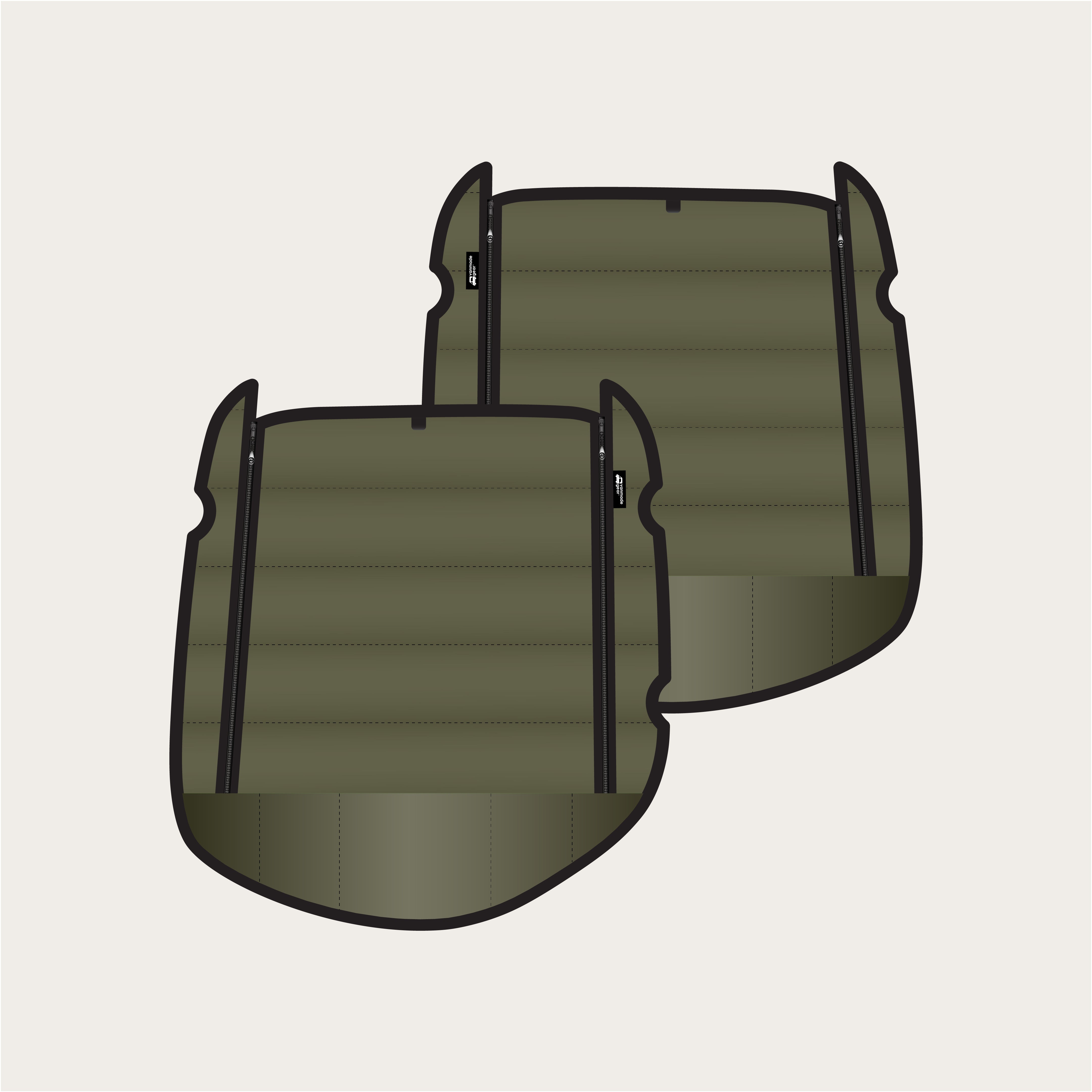 Revel 2020+ - Zippered Rear Doors (set) – Vanmade Gear