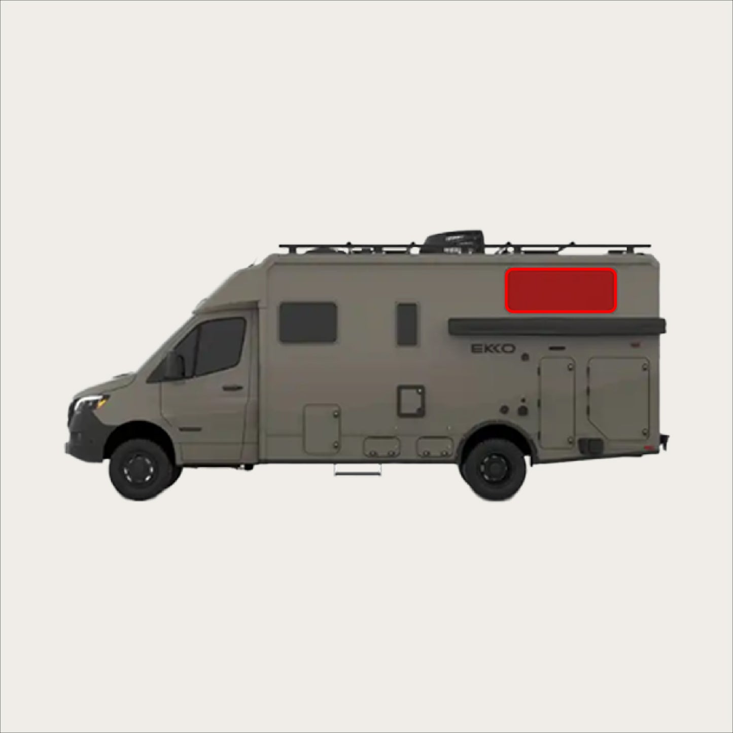 Sprinter Ekko - Bed Frame Cover (set)