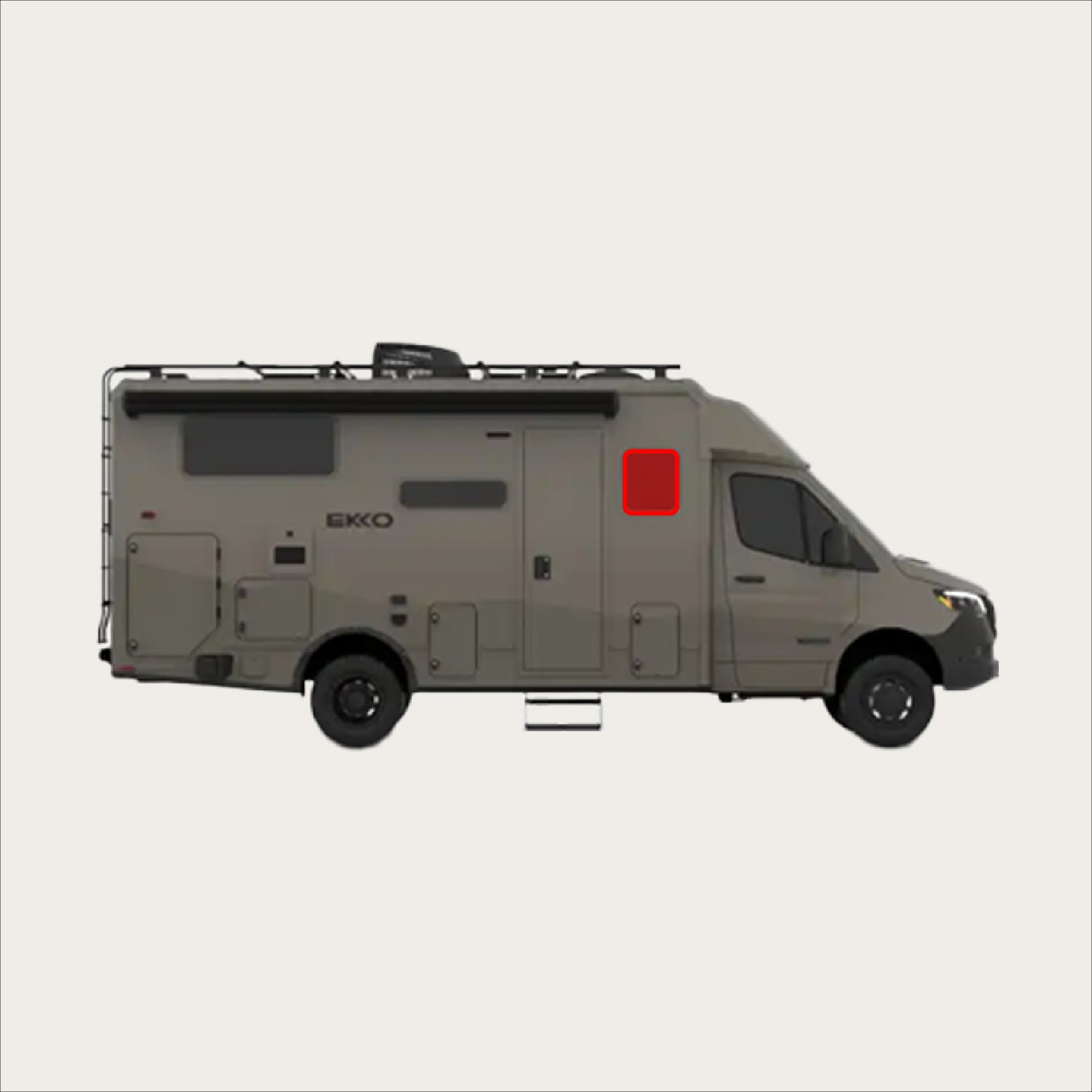 Sprinter Ekko - Dinette Frame Cover (passenger side)