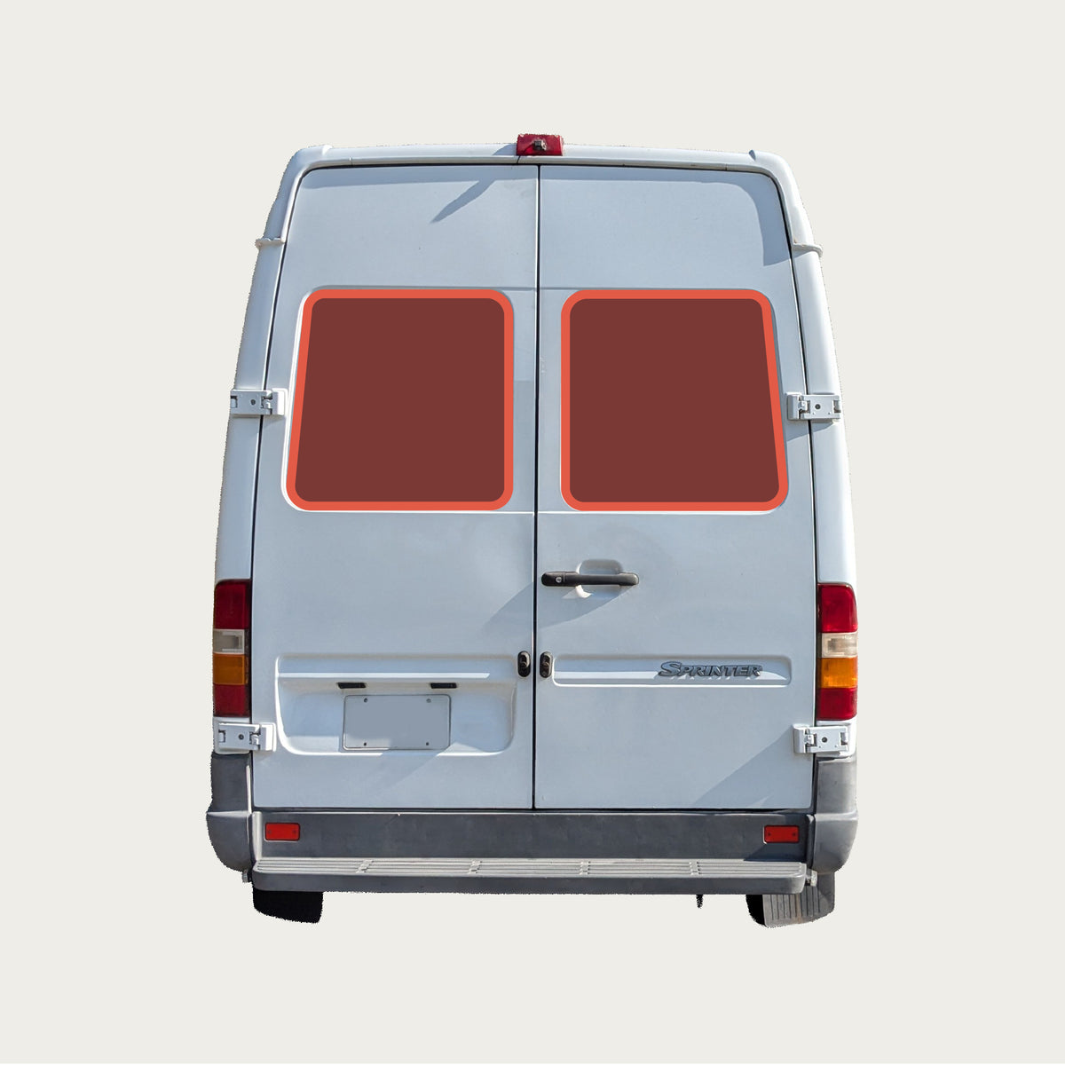 Sprinter 2002-2006 - Rear Door Shades (set)