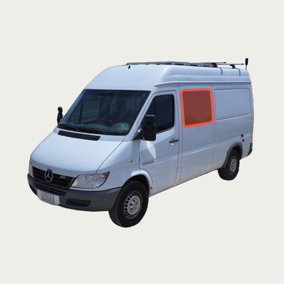 Sprinter 2002-2006 - Crew Window Shade (Driver’s Side, 1st Row)