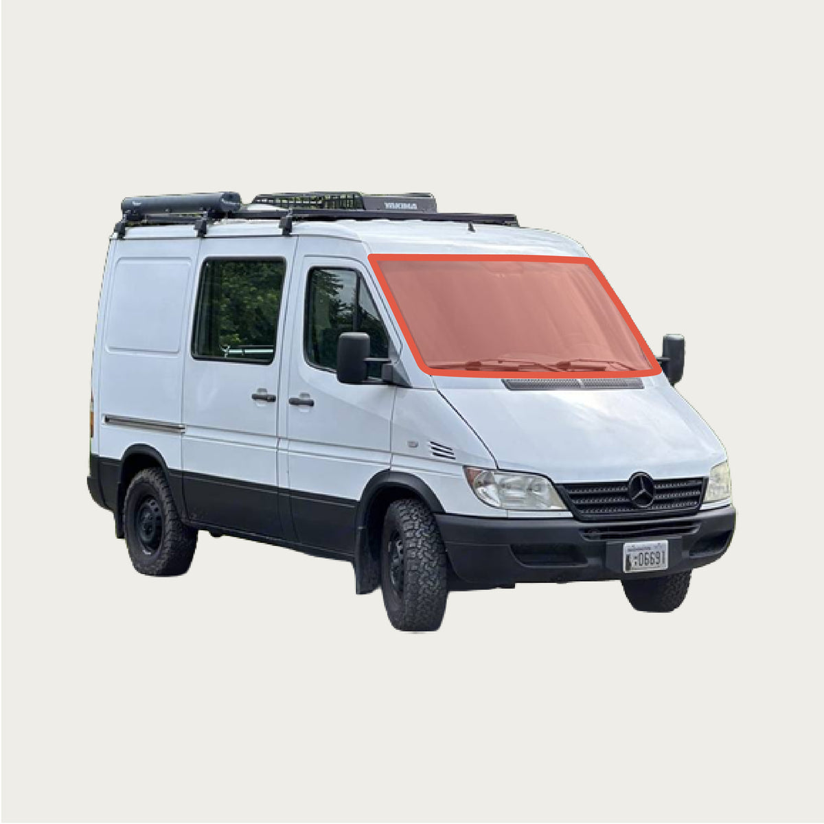 Sprinter 2002-2006 - Windshield Shade