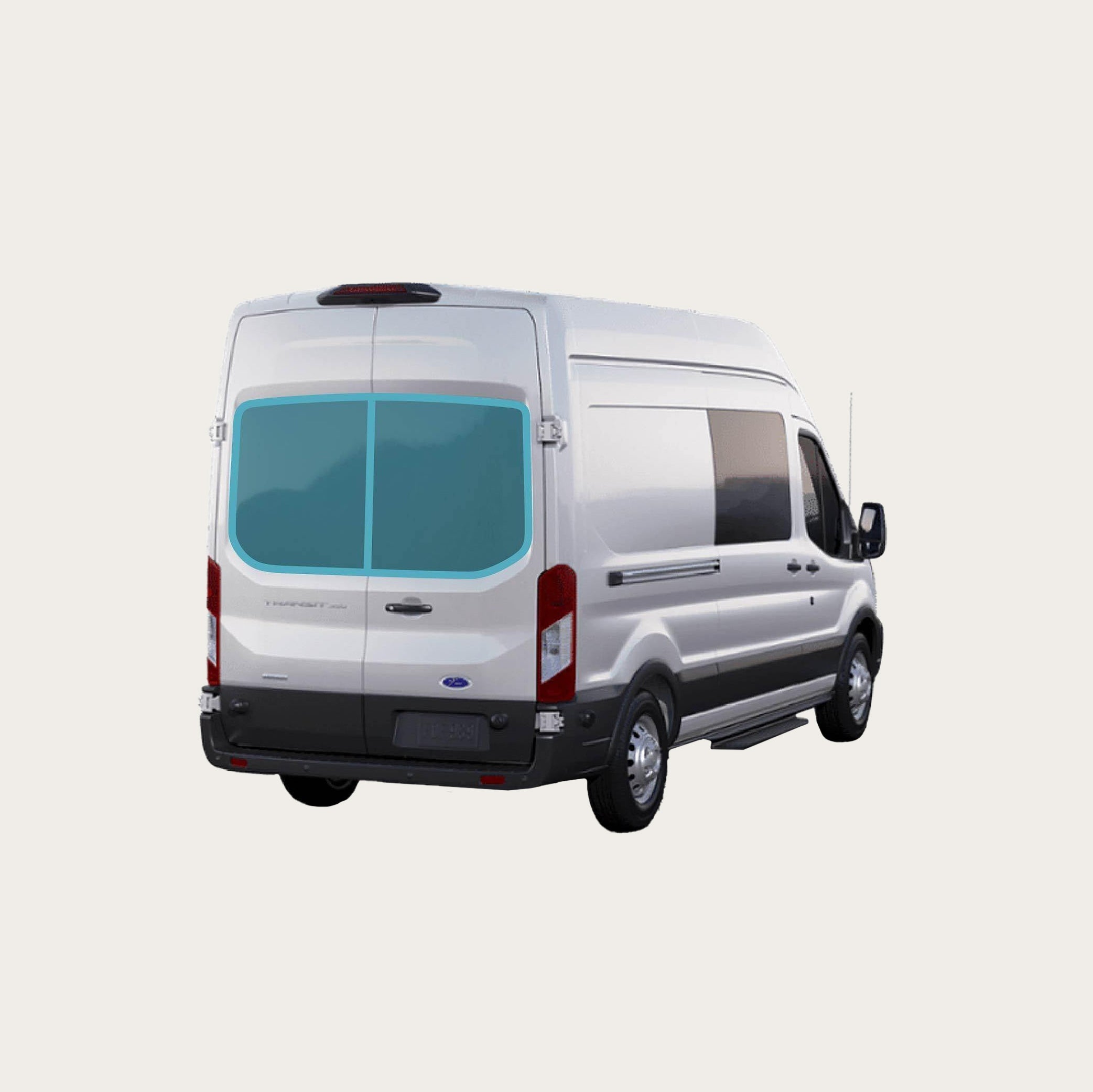 Transit 2015+ Rear Doors (set) Zipper Series – Vanmade Gear