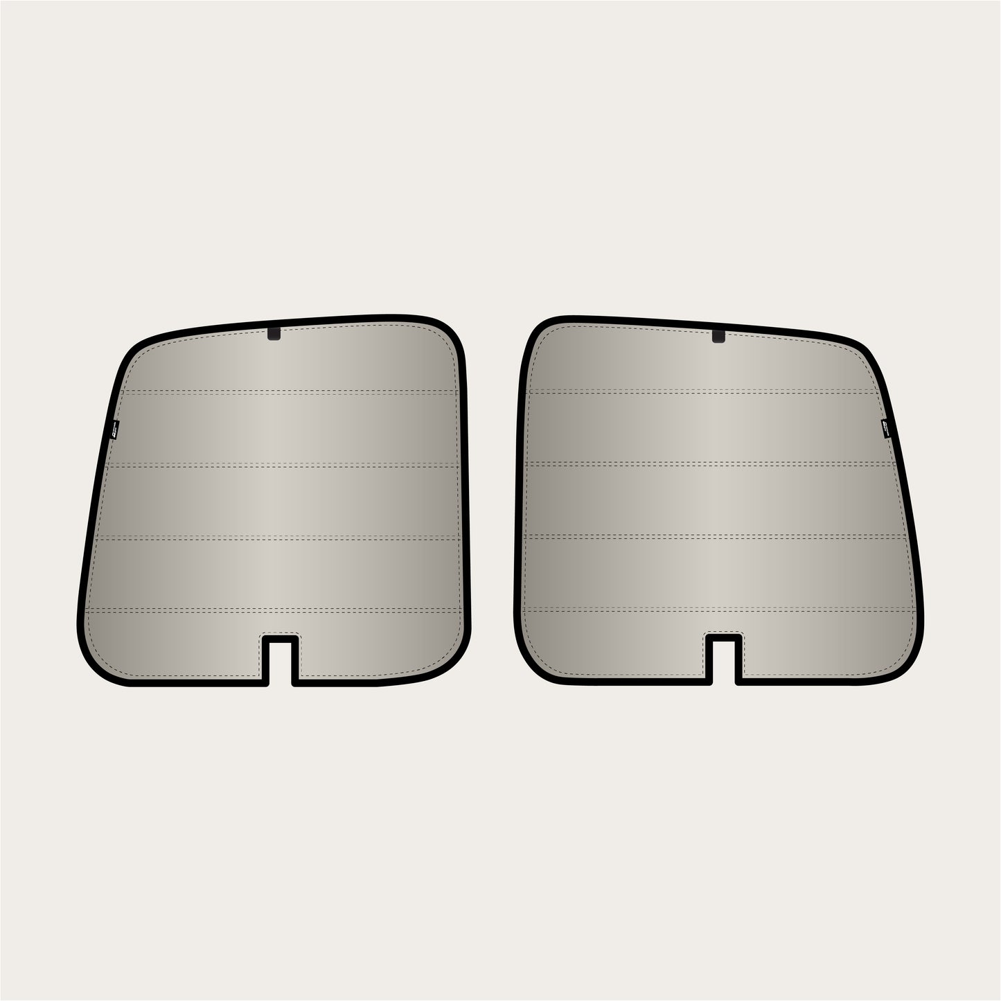 Chevy Express - Rear Door Shades (Set)