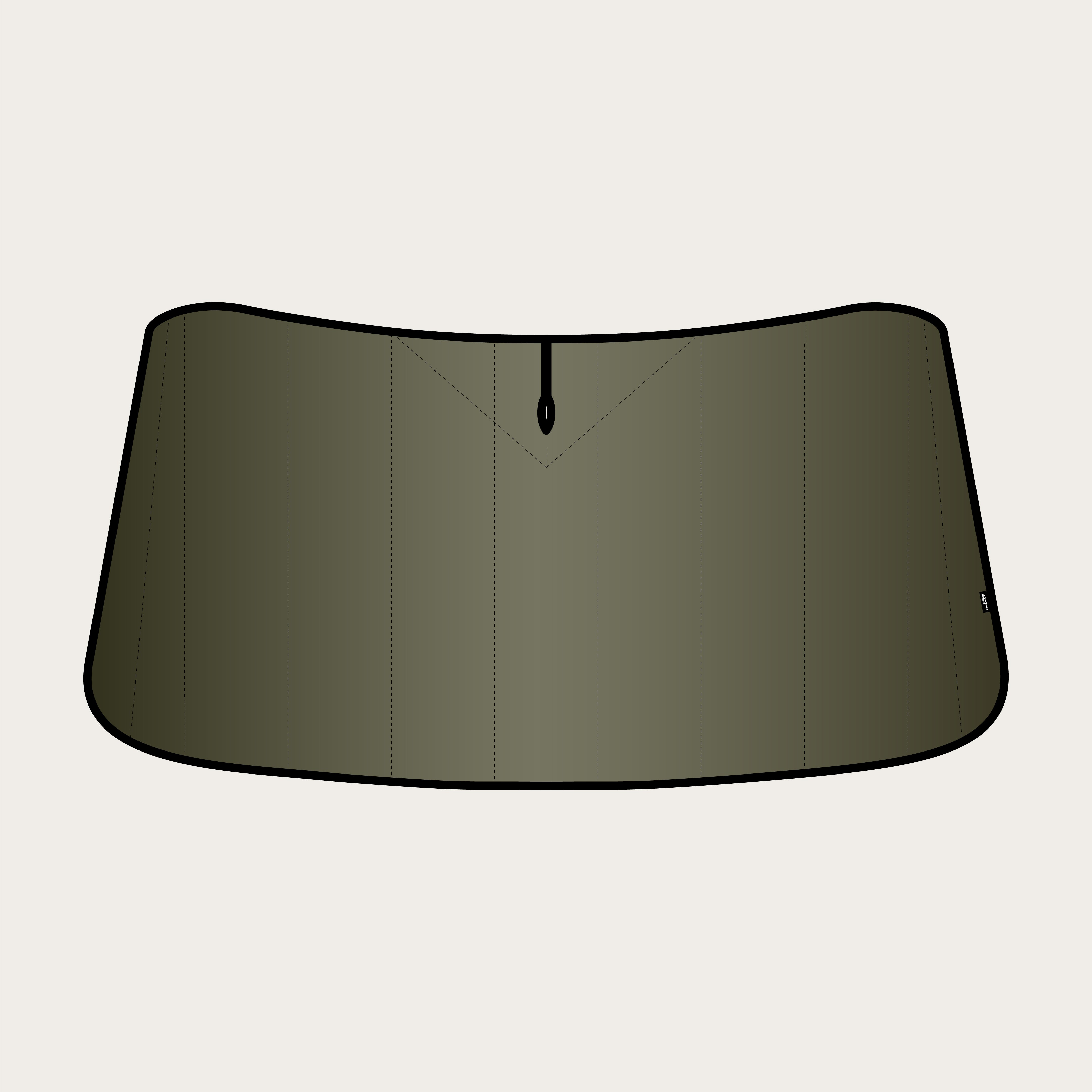 Custom Windshield Sun Shade Visor For Chevy Express 1500-3500 (1996-2019)